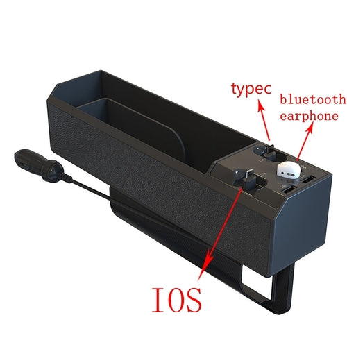AE Car Seat Side Organizer with Charger